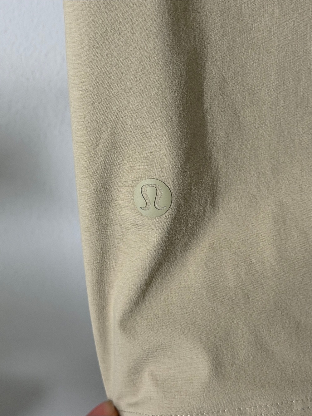 Lululemon LARGE Tan Windproof Full Zip Golf Vest University of Oklahoma Sooners - Picture 5 of 8